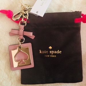Kate spade key chain fob/purse charm